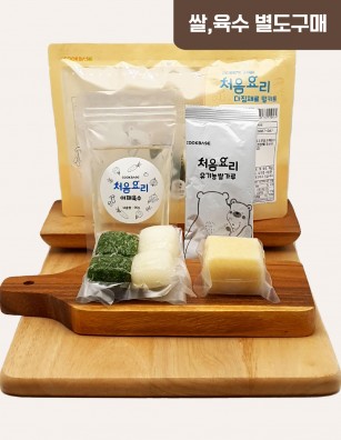 12두부청경채죽 밀키트(베이직)(160g*3회분)