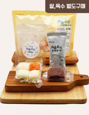 24한우무당근죽 밀키트(베이직)(160g*3회분)