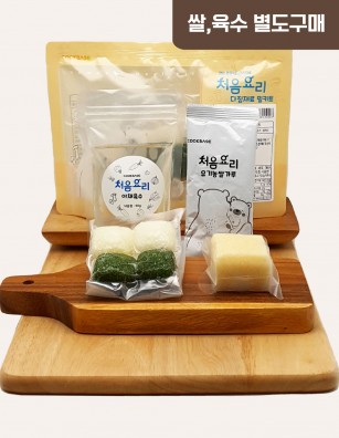 12두부청경채무죽 밀키트(베이직)(160g*3회분)