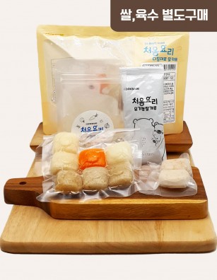43흰살생선버섯채소죽 밀키트(베이직)(160g*3회분)