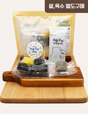 45잔멸치미역죽 밀키트(베이직)(160g*3회분)