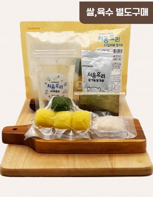 67흰살생선김가루배추죽 밀키트(베이직)(160g*3회분)