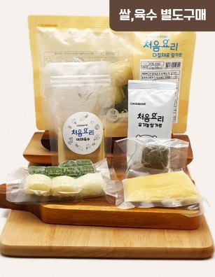 10잔멸치순두부채소죽 밀키트(베이직)(160g*3회분)