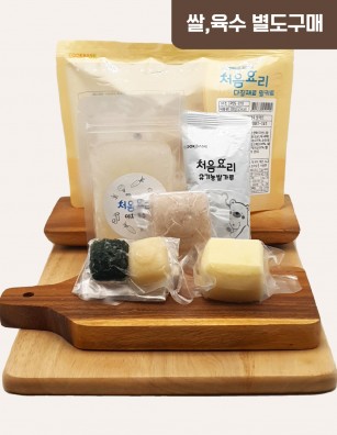 18새우살순두부미역죽 밀키트(베이직)(160g*3회분)