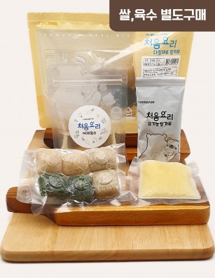 24순두부아욱버섯죽 밀키트(베이직)(160g*3회분)
