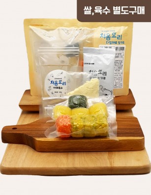 30청경채채소타락죽 밀키트(베이직)(160g*3회분)