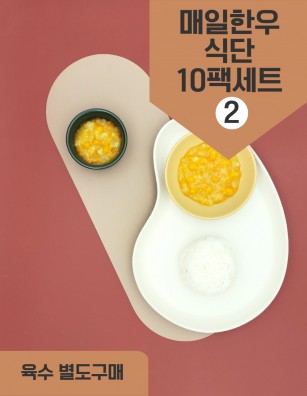 덮밥소스 매일한우식단10팩세트2 30회분